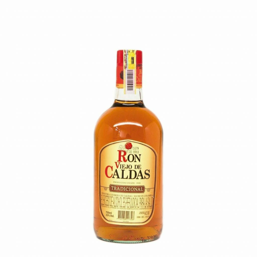 Ron Viejo de Caldas Tradicional 3 años botella 750 ml – Rones