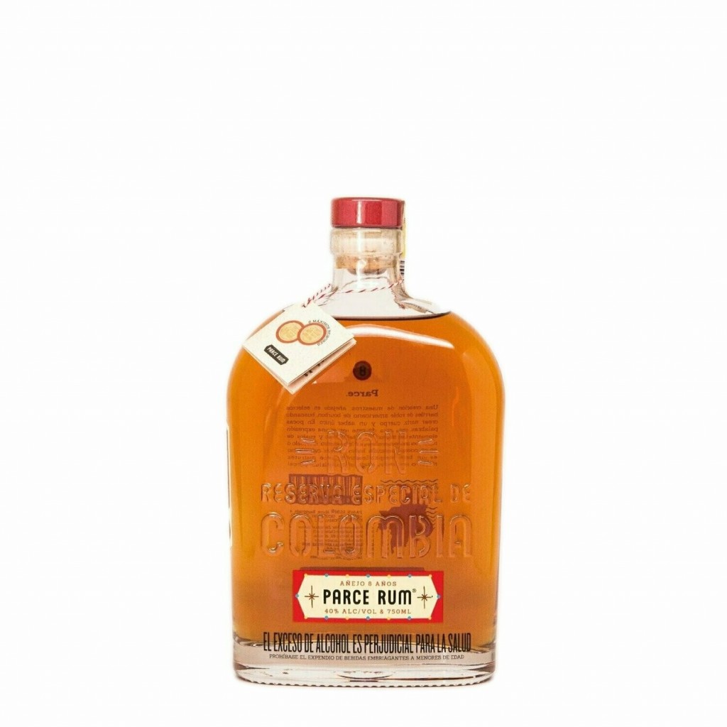 Ron Parce 8 años botella 750 ml - Rones