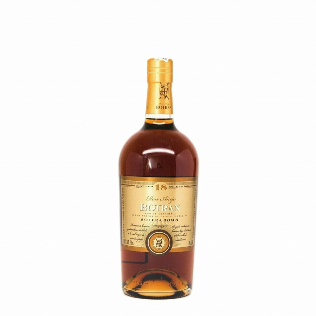 Ron Botran Añejo 18 años botella 750 ml - Rones