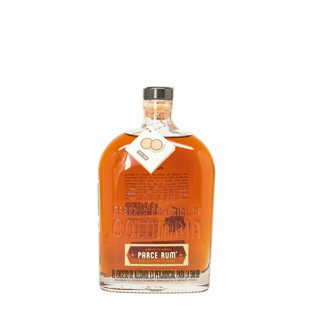 Ron Parce Añejo 12 años botella 750 ml - Rones