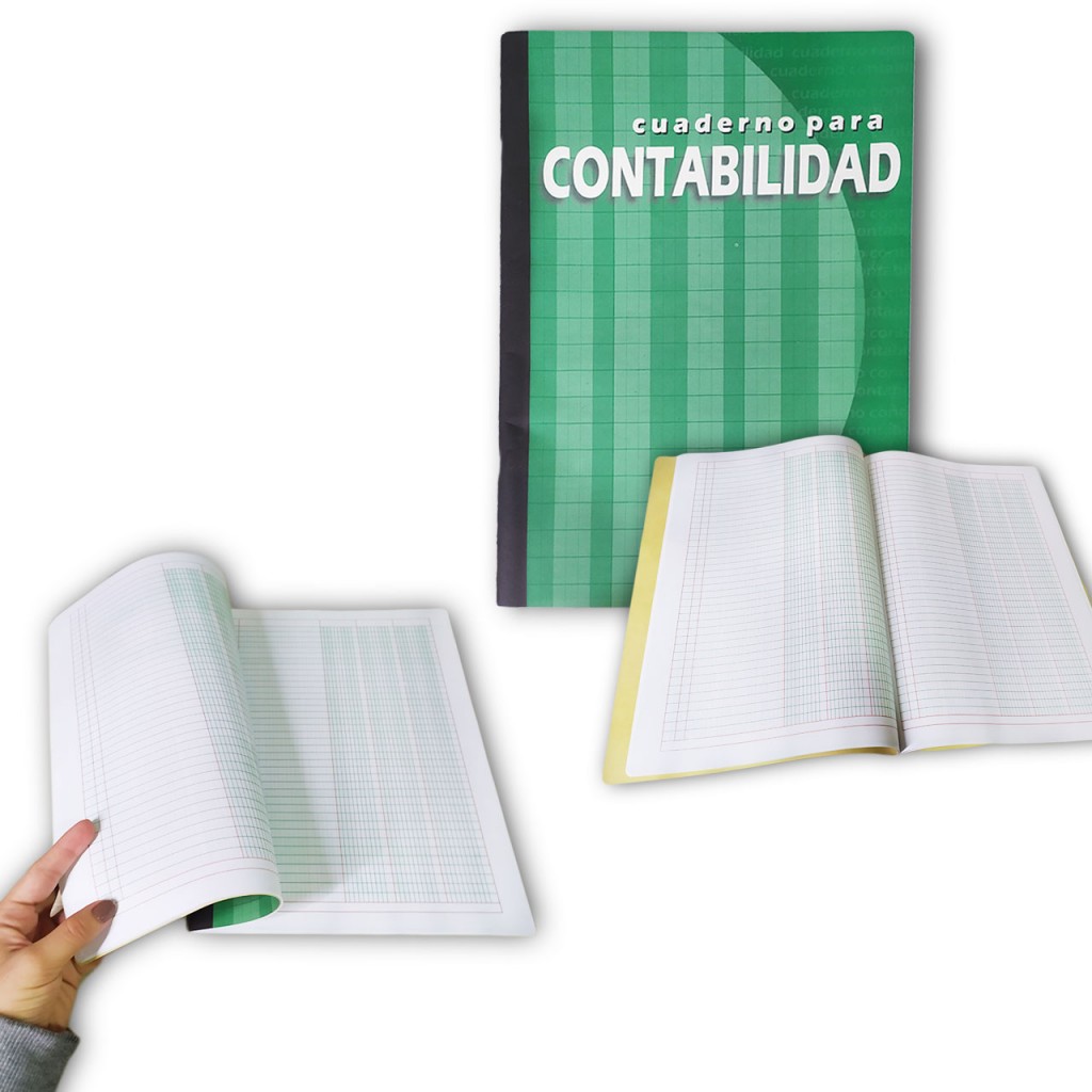 Cuaderno Contabilidad Libreta Papeleria