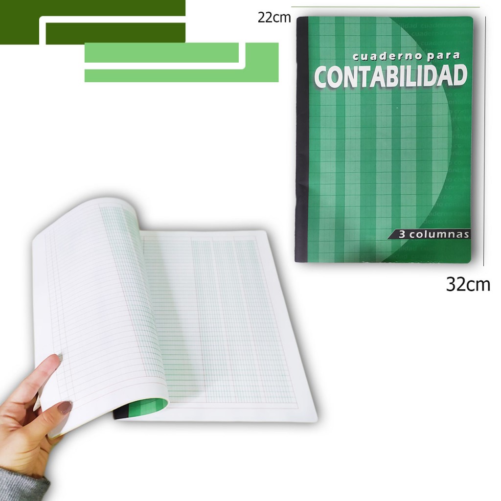 Cuaderno Contabilidad Libreta Papeleria