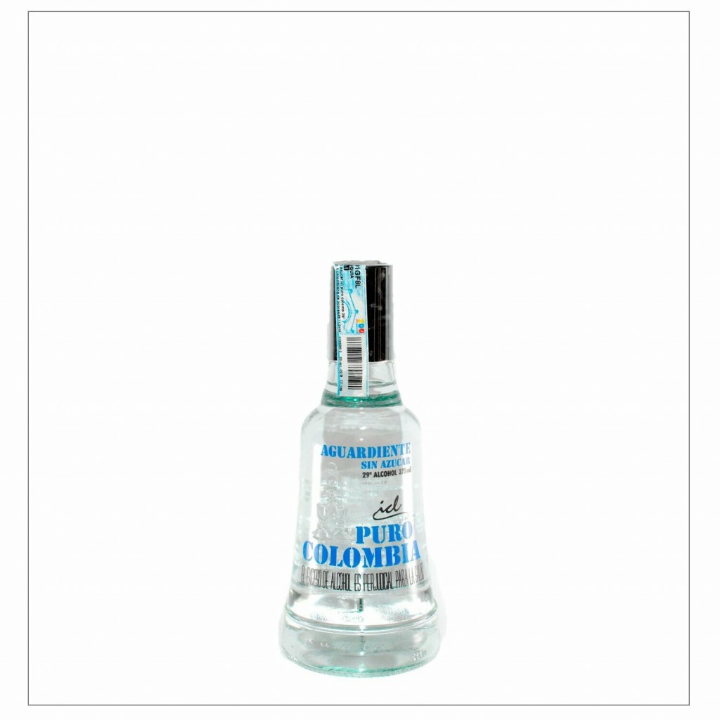 Aguardiente Puro Colombia Azul Media -