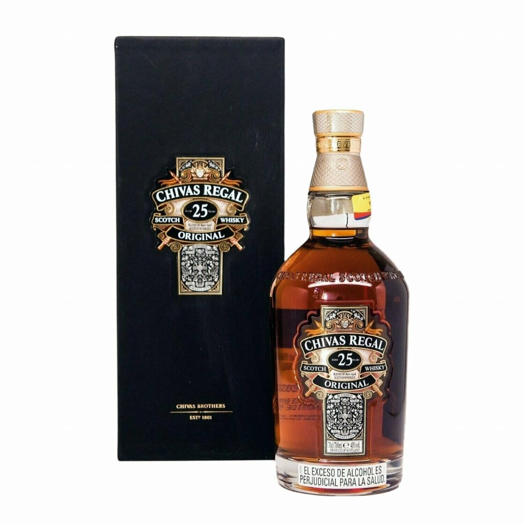 Chivas Regal 25 años botella 750 ml - Whisky