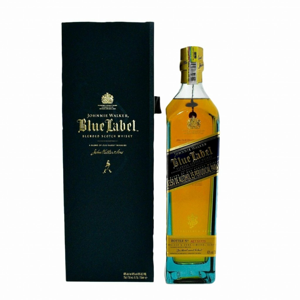 Johnnie Walker Blue Label / Sello Azul botella – Whisky