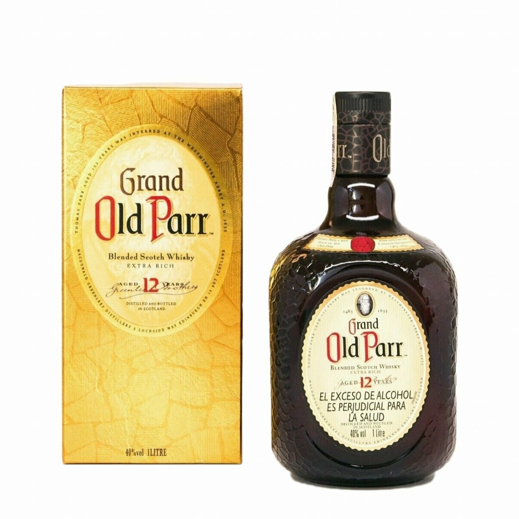 Gran Old Parr 12 años litro 1000 ml – Whisky