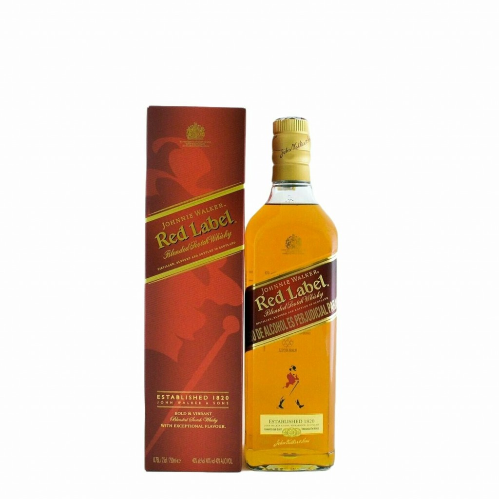 Johnnie Walker Red Label / Sello rojo botella – Whisky