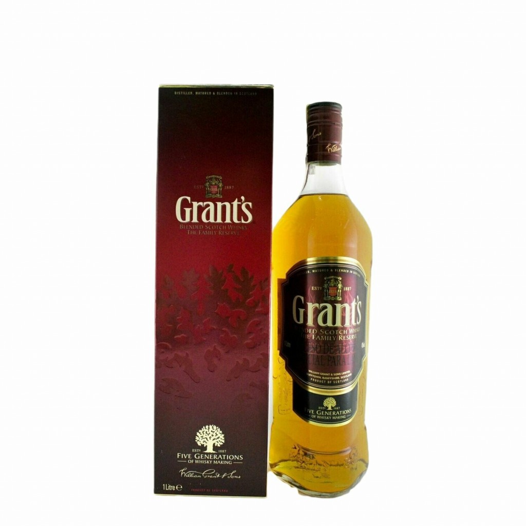 Grants Rojo Litro 1000 Ml – Whisky