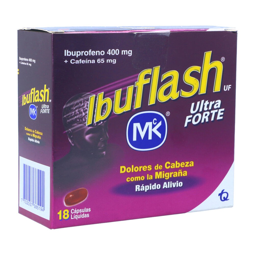 IBUFLASH 400 MG X 24 CAPSULAS SOB X 2