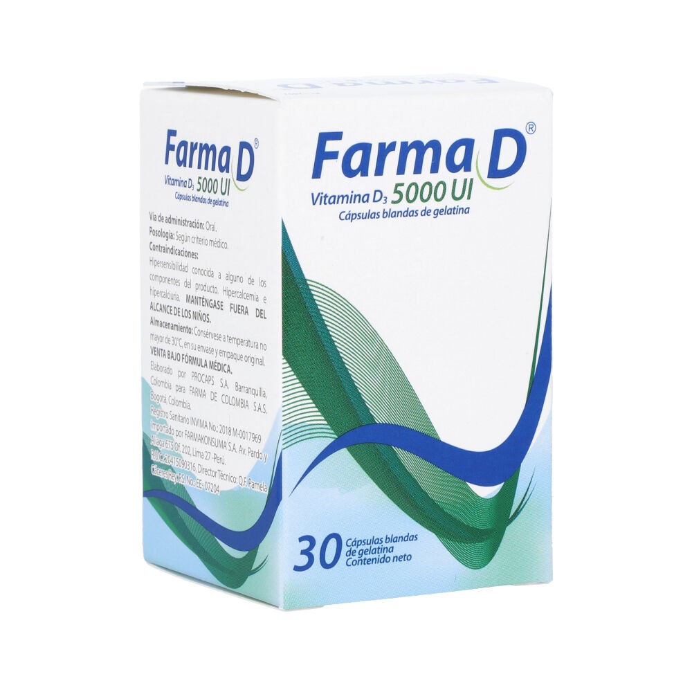 FARMA D 5000 UI X 30 CAP BLANDA
