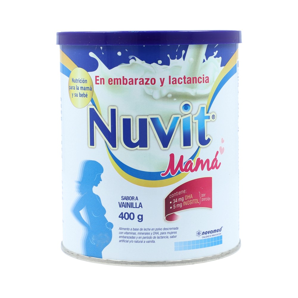 NUVIT MAMA VAINILLA X 400 GR