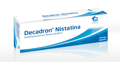 DECADRON NISTATINA X 8 OVULOS VAG