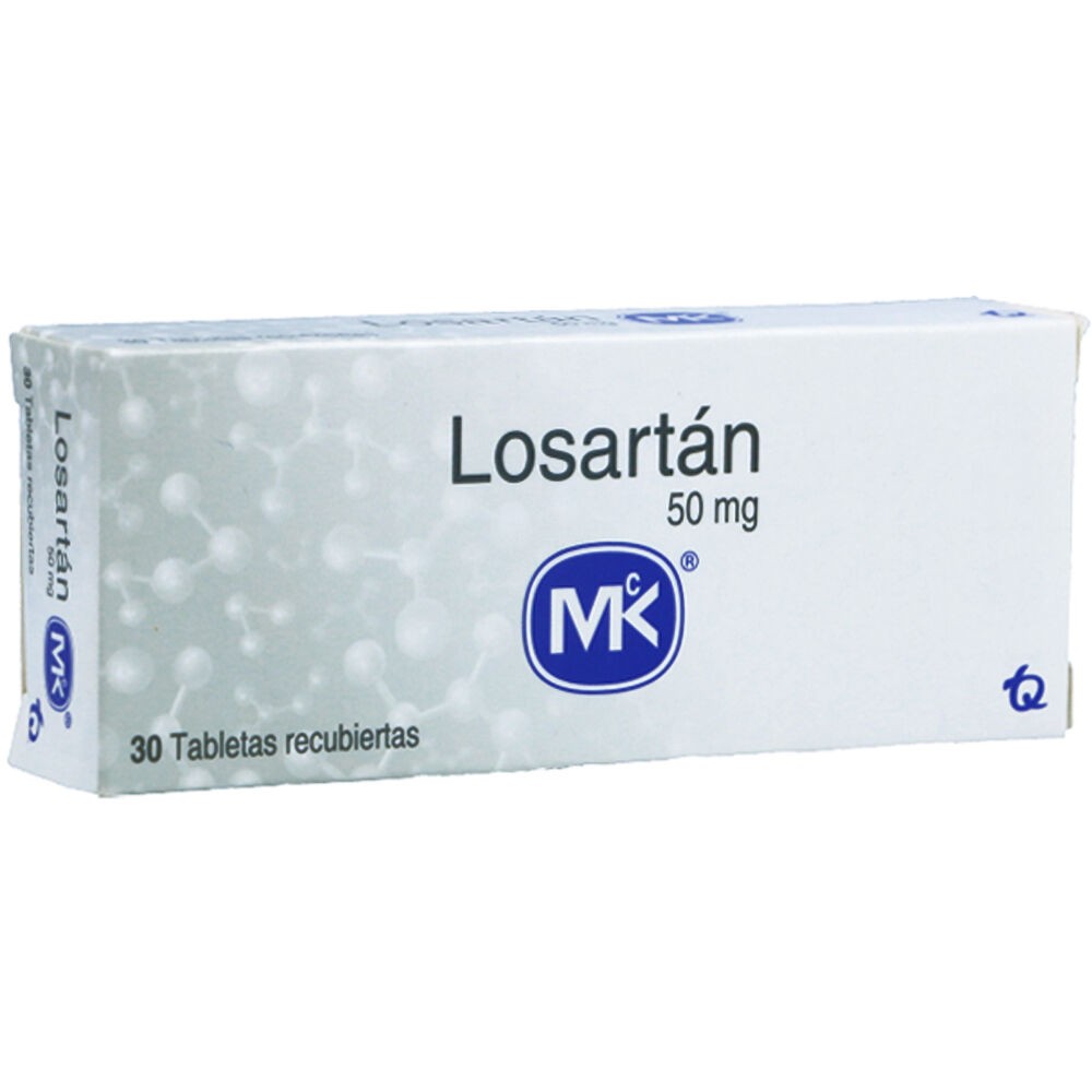 LOSARTAN 50 MG X 30 TAB