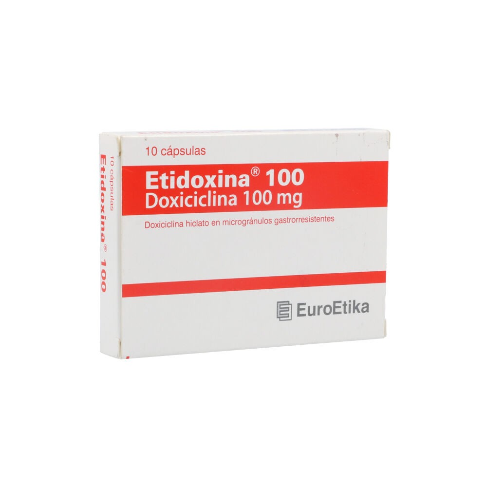 ETIDOXINA 100 MG X 10 CAP