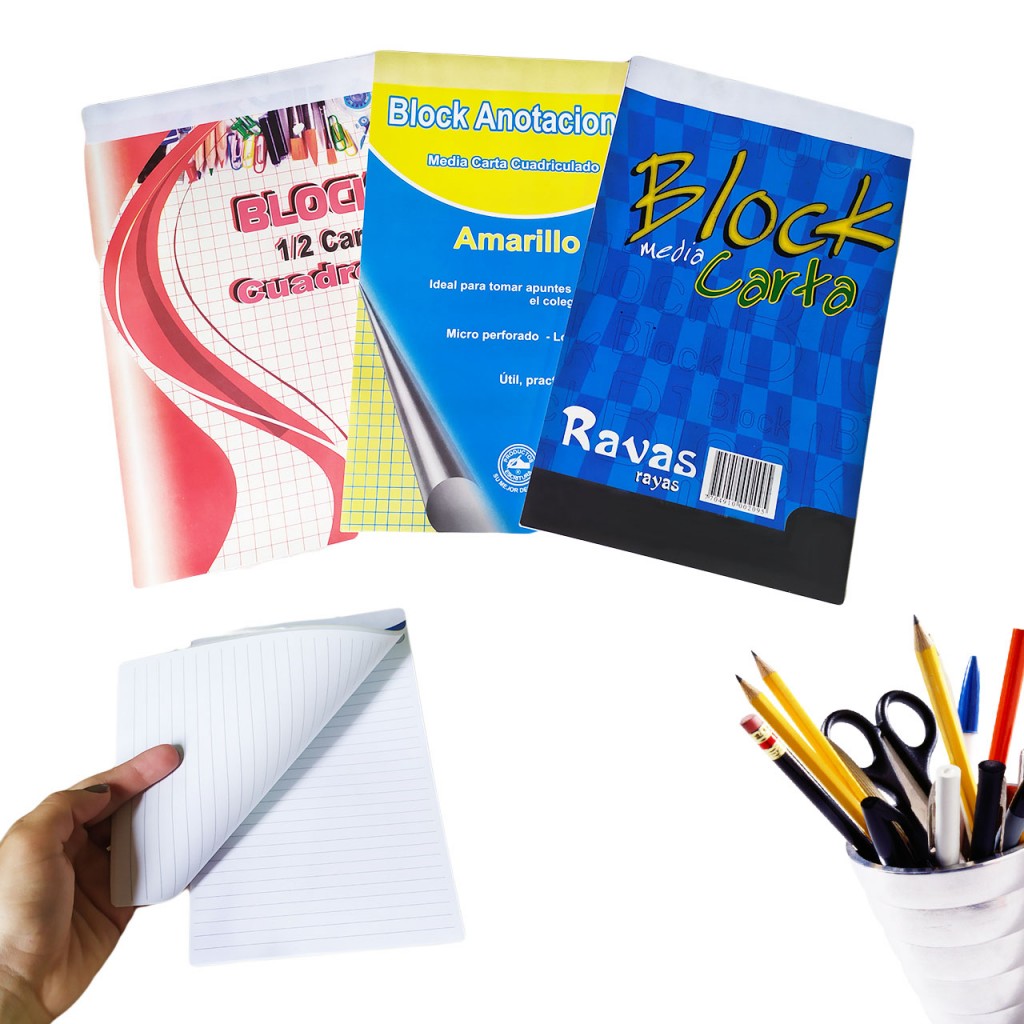 Set Papelería Cuaderno Libreta Apuntes