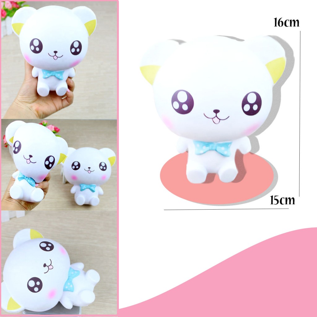Squishy Oso Decoración Antiestres Jugueteria