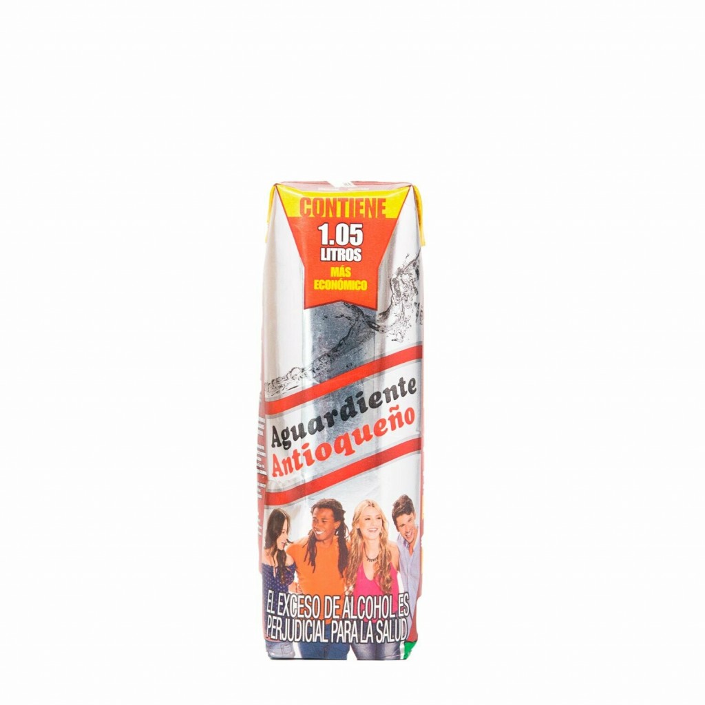Aguardiente Antioqueño tetra 1.050 ml -