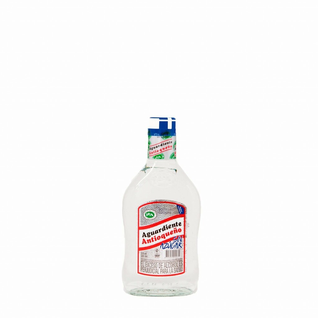 Aguardiente Antioqueño sin azúcar botella 750 ml -