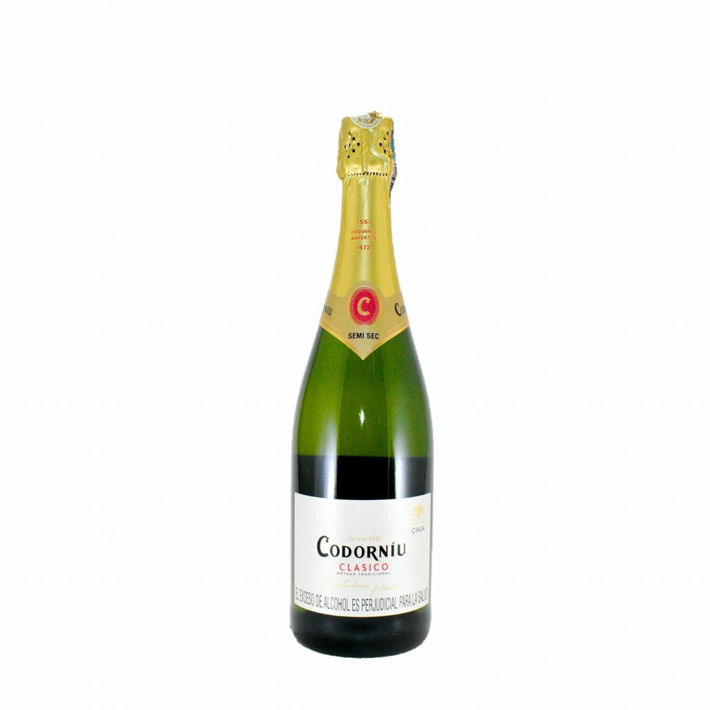 Cava Codorniu Demi Sec Botella - Champagne, Cavas y Espumantes