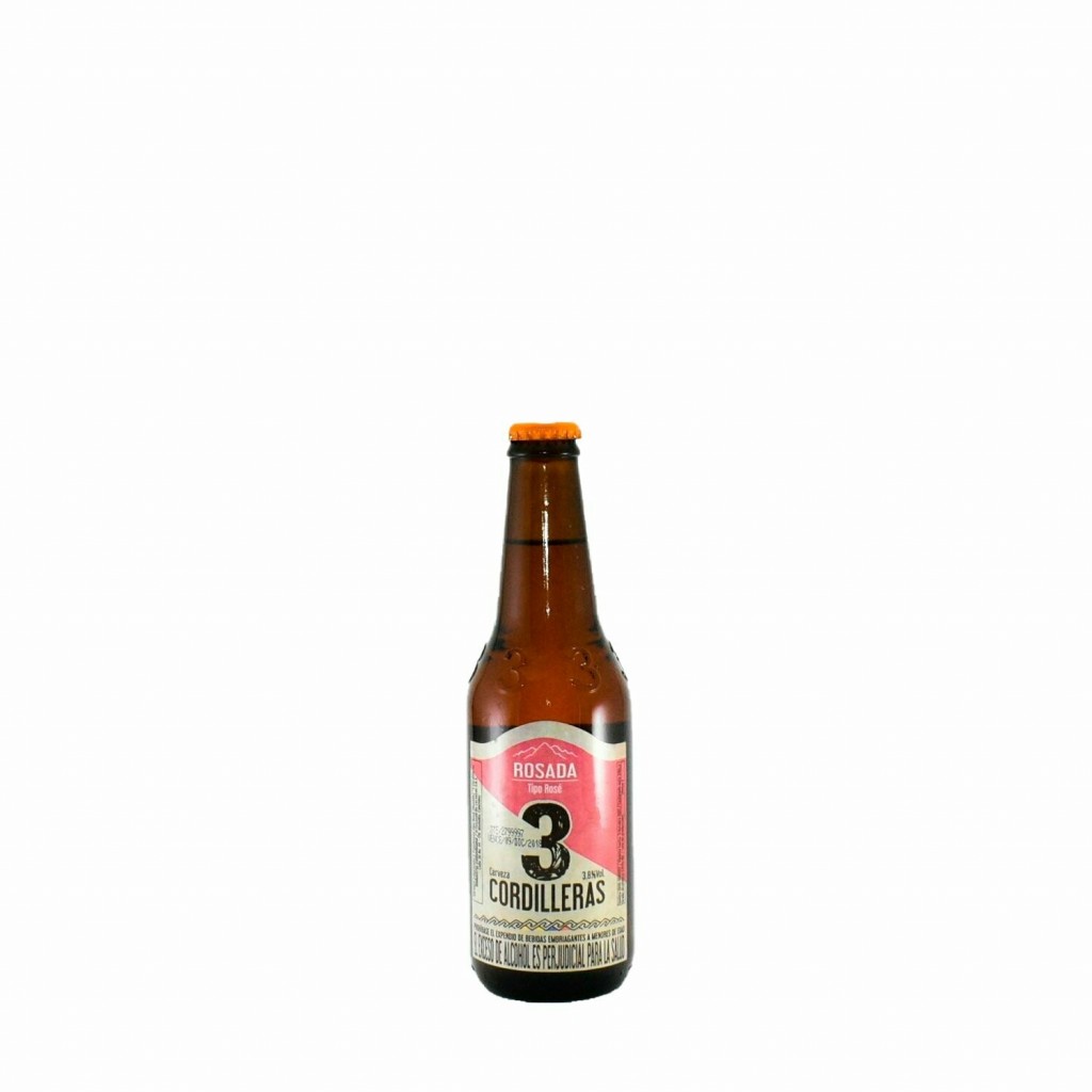 Cerveza 3 Cordillera Rosada Botella – 3 Cordilleras