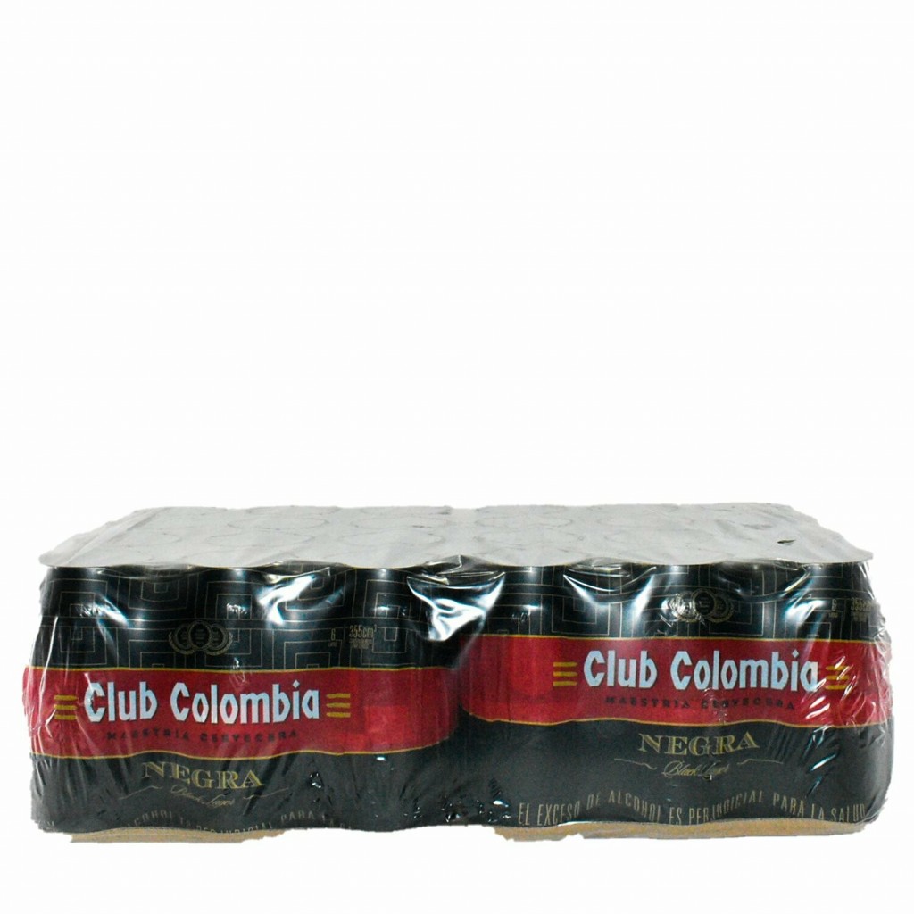 Cerveza Club Colombia Negra Lata Bandejax24 - Club Colombia