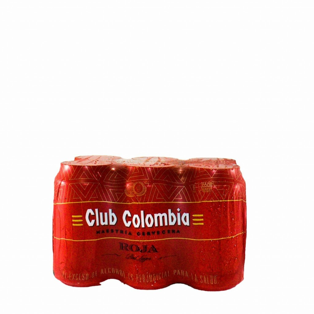 Cerveza Club Colombia Roja Lata Packx6 - Club Colombia