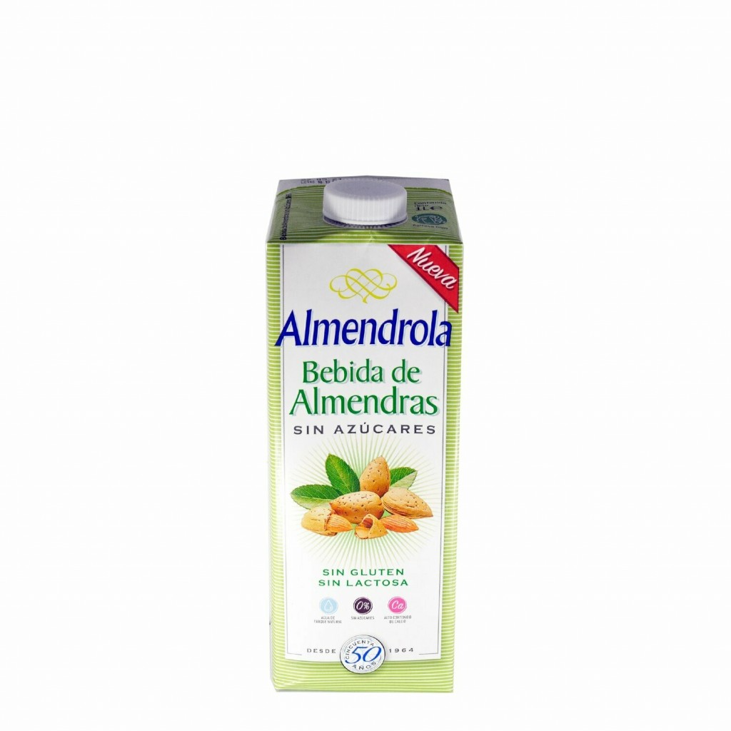 Almendrola Leche de almendras sin azucar -