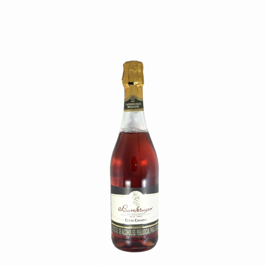 Lambrusco Cleto Charlie Rosado - Vinos Italianos