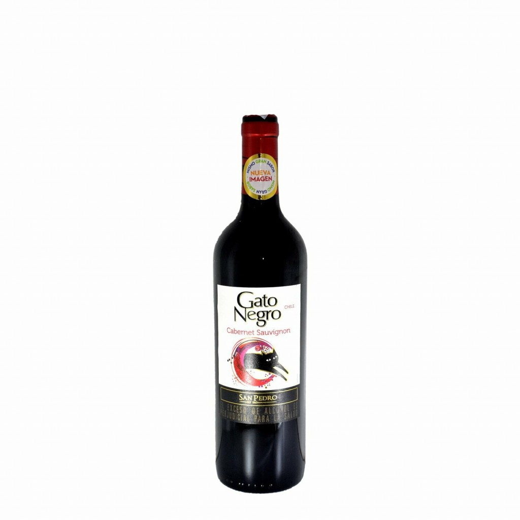 Vino Gato negro Cabernet - Vinos Chilenos