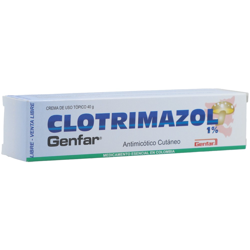 CLOTRIMAZOL  CREMA TOPICO  X 40 GR