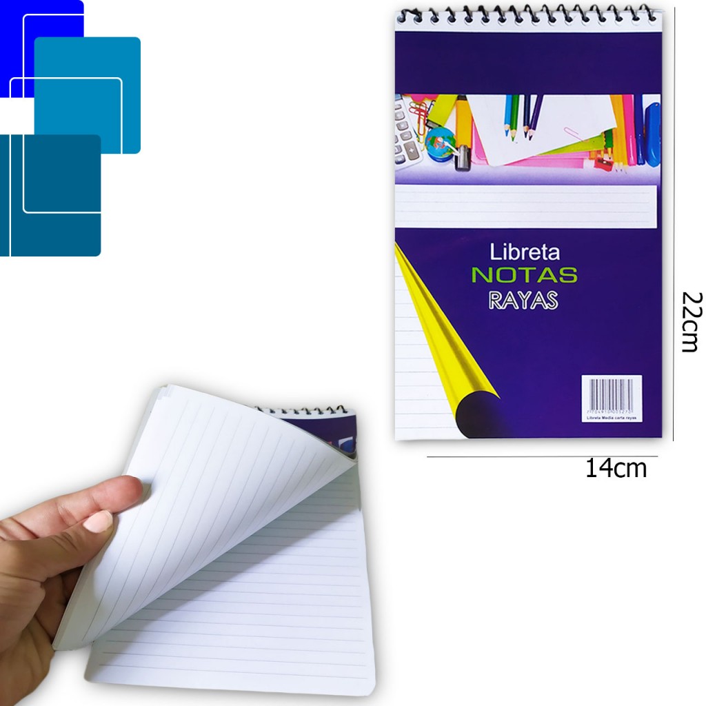 Cuaderno Libreta Apuntes Papeleria