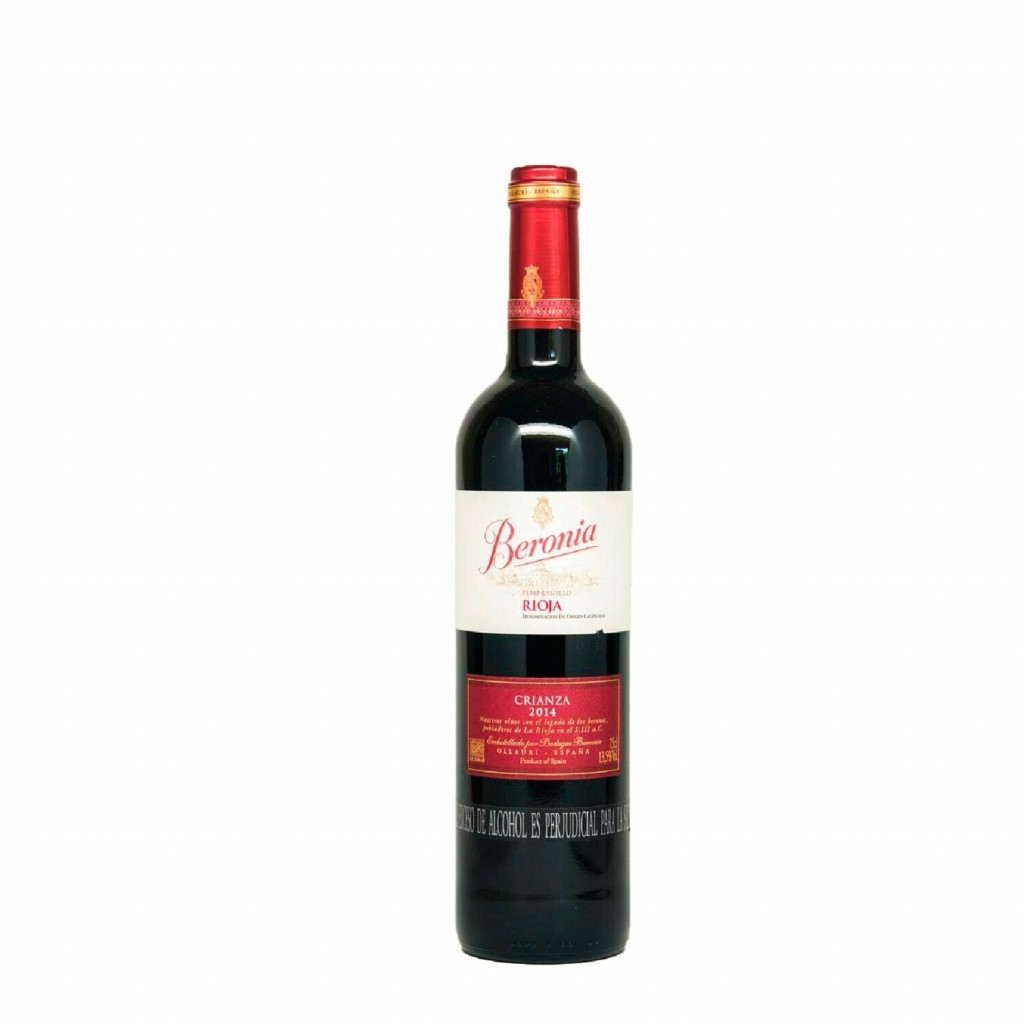 Vino Beronia Crianza 2014 - Vinos Españoles