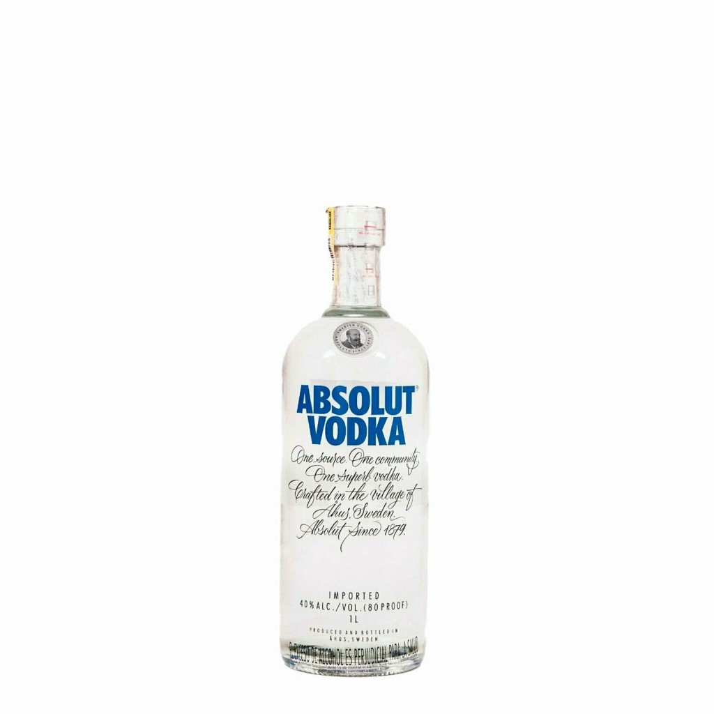Vodka Absolut Litro 1000 ml – Vodka