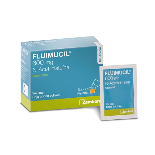 FLUIMUCIL 600 MG X 30 SOB C/U