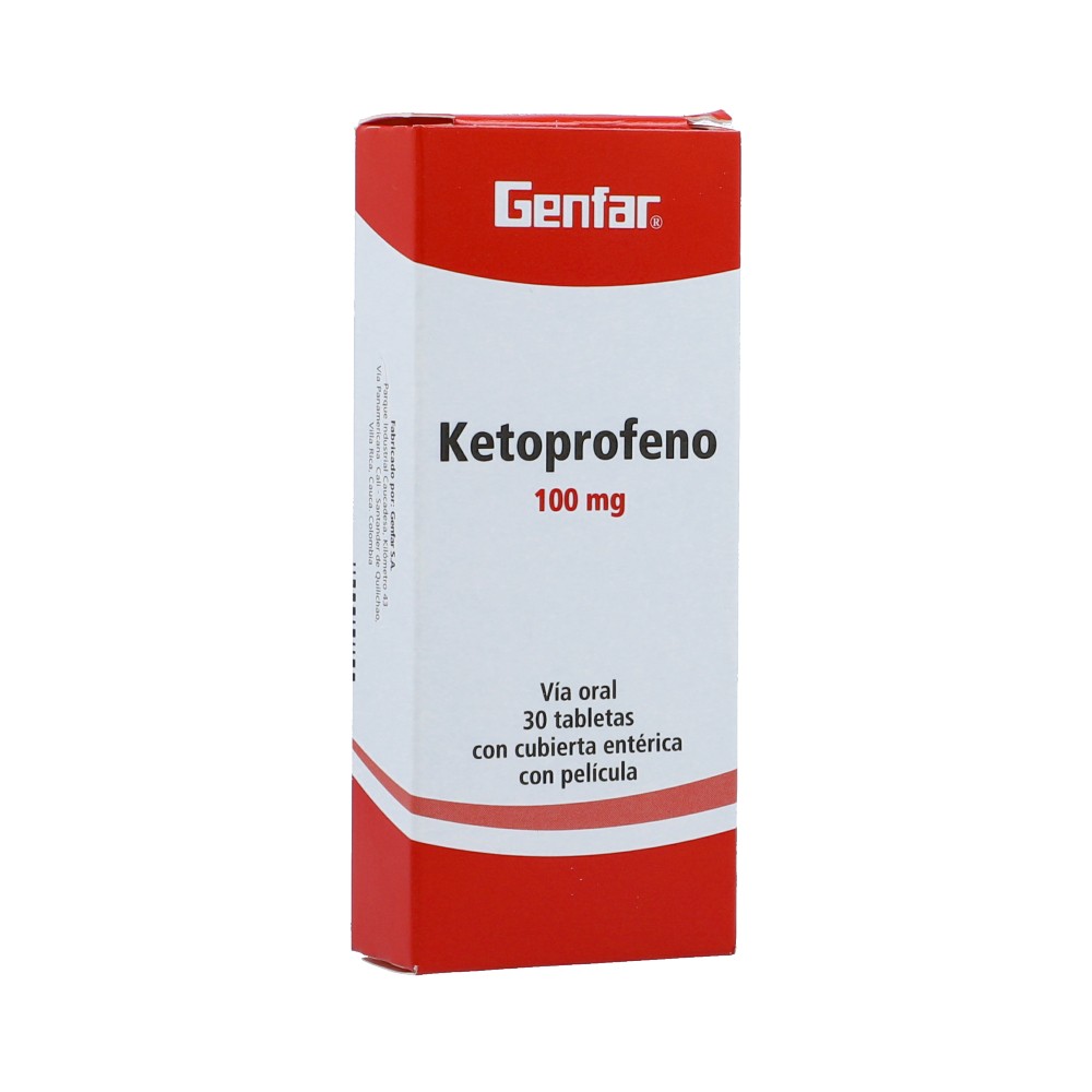 KETOPROFENO 100 MG X 30 TAB GF