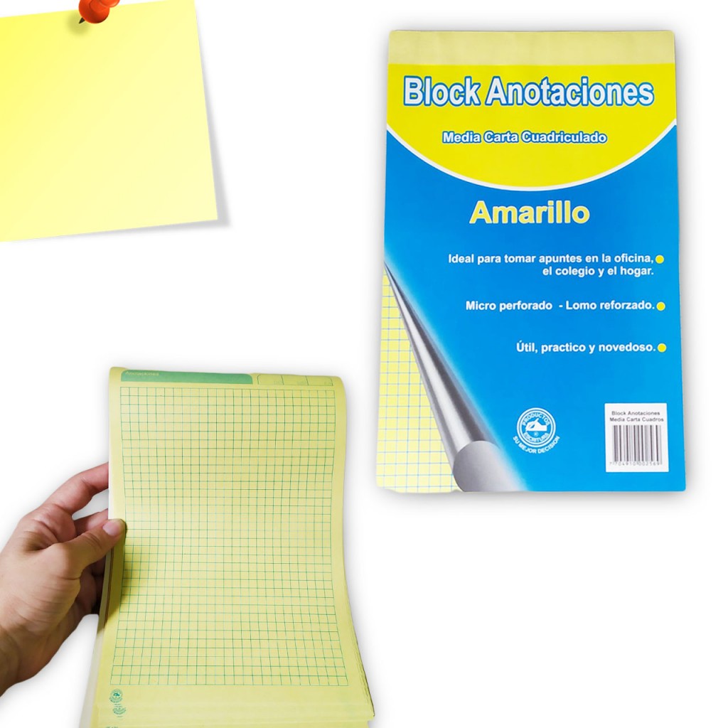 Cuaderno Libreta Apuntes Papeleria Cuadriculado