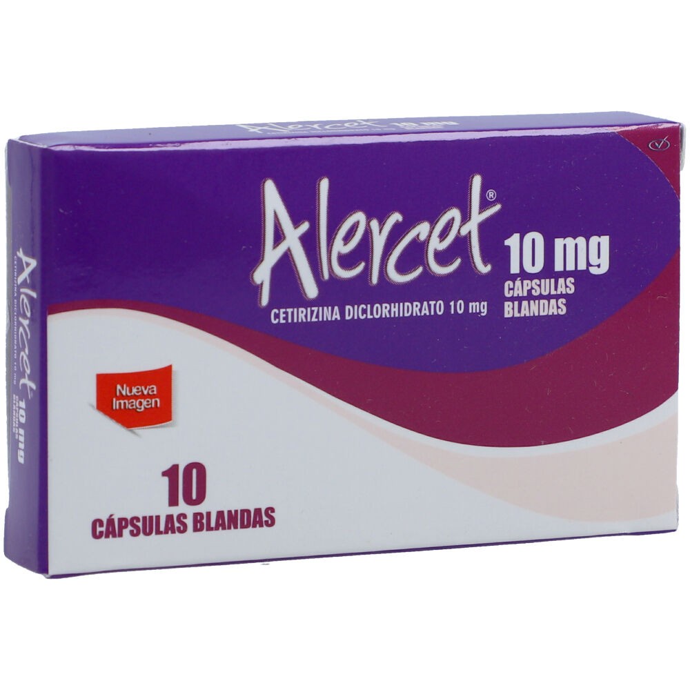 ALERCET 10 MG X 10 CAP BLANDA