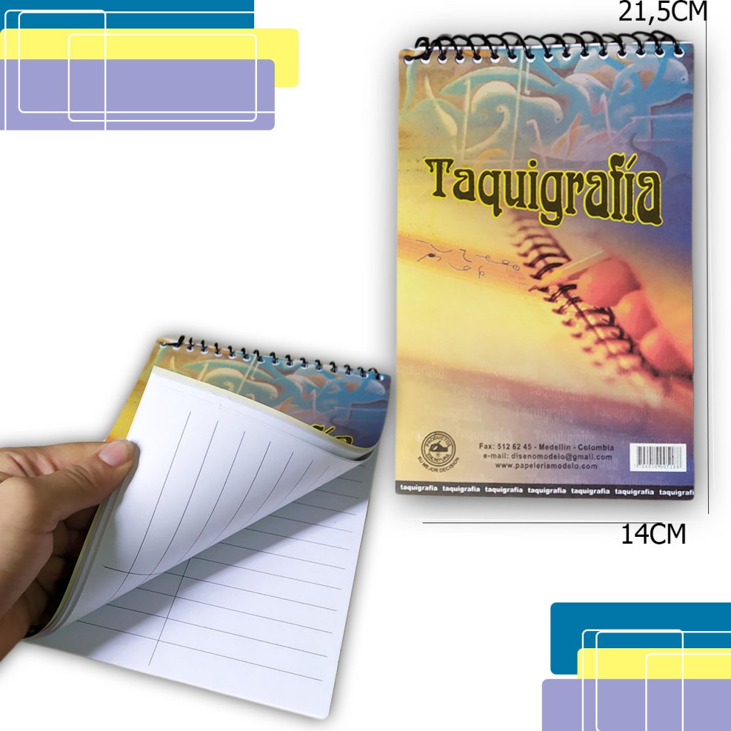 Cuaderno Libreta Papeleria Argollado