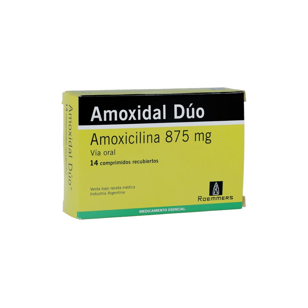 AMOXIDAL DUO 875 MG X 14 COMP