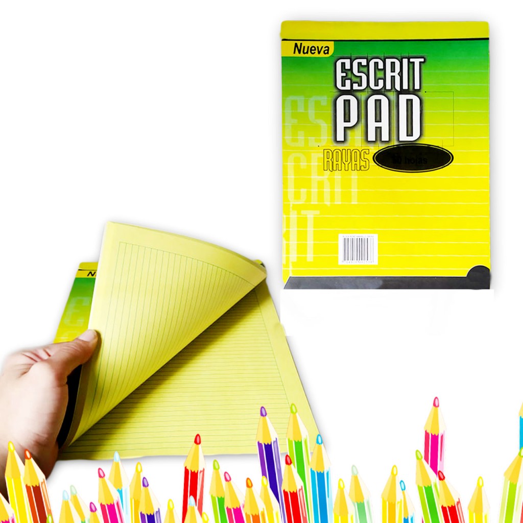 Block Rayas Arte Papelería Escolar