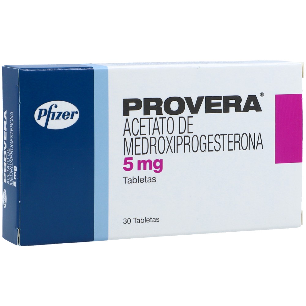 PROVERA 5 MG X 30 TAB (REGULADO)