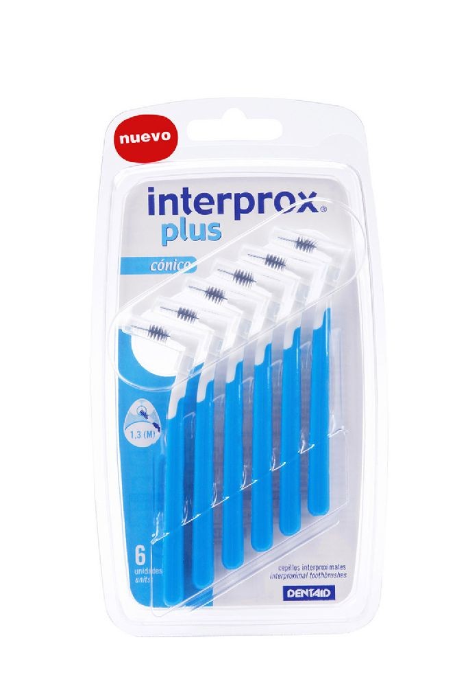 CEPILLO INTERPROX PLUS CONICO AZUL