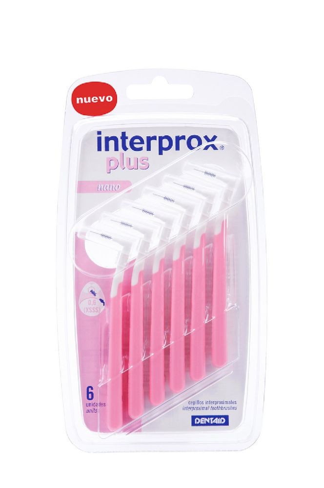 CEPILLO INTERPROX PLUS NANO ROSADO