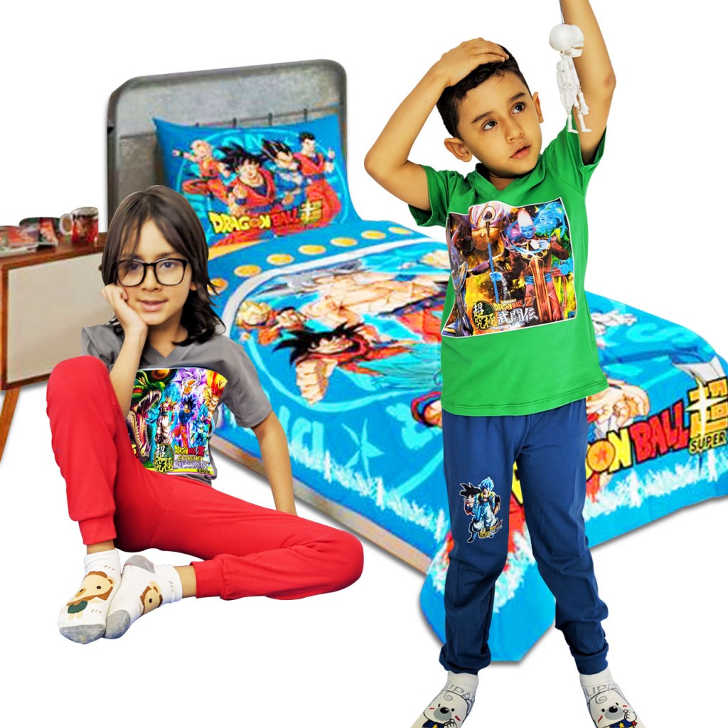 Dragon Ball Camiseta Sudadera Conjunto Pijama Multiusos