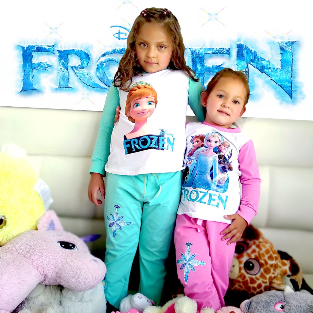 Frozen Camiseta Sudadera Conjunto Pijama Niña Infantil