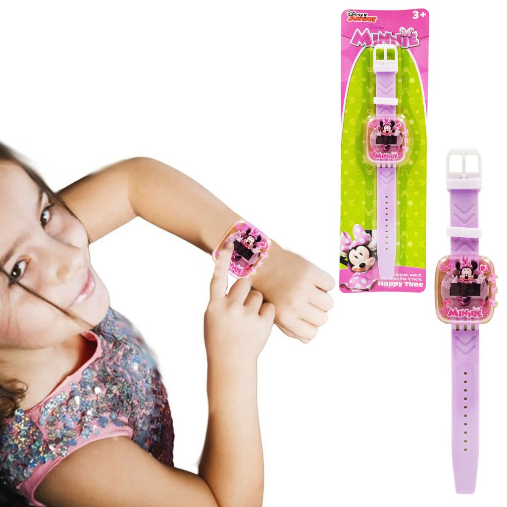 Minnie Reloj Digital Juguete Didáctico Jugueteria Niñas