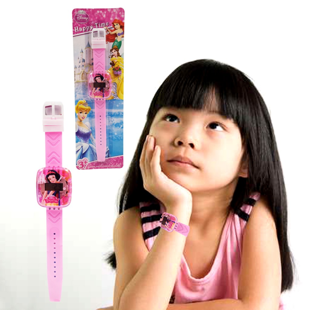 Princesas Reloj Digital Juguete Didáctico Jugueteria Niñas1