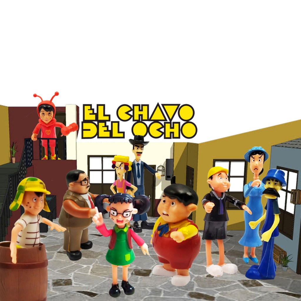 Chavo Del 8 Juguete Figuras Jugueteria Colección Didácticos