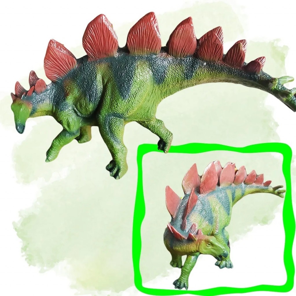 Dinosaurio Juguete Didáctico Estegosaurio Juguetería Dino