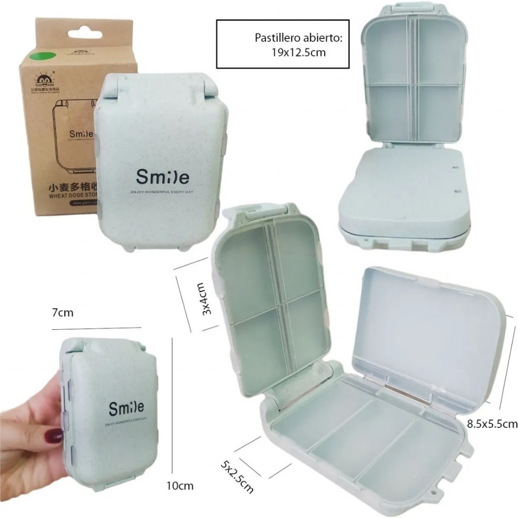 Pastillero Accesorio Dispensador Medicina Herramienta